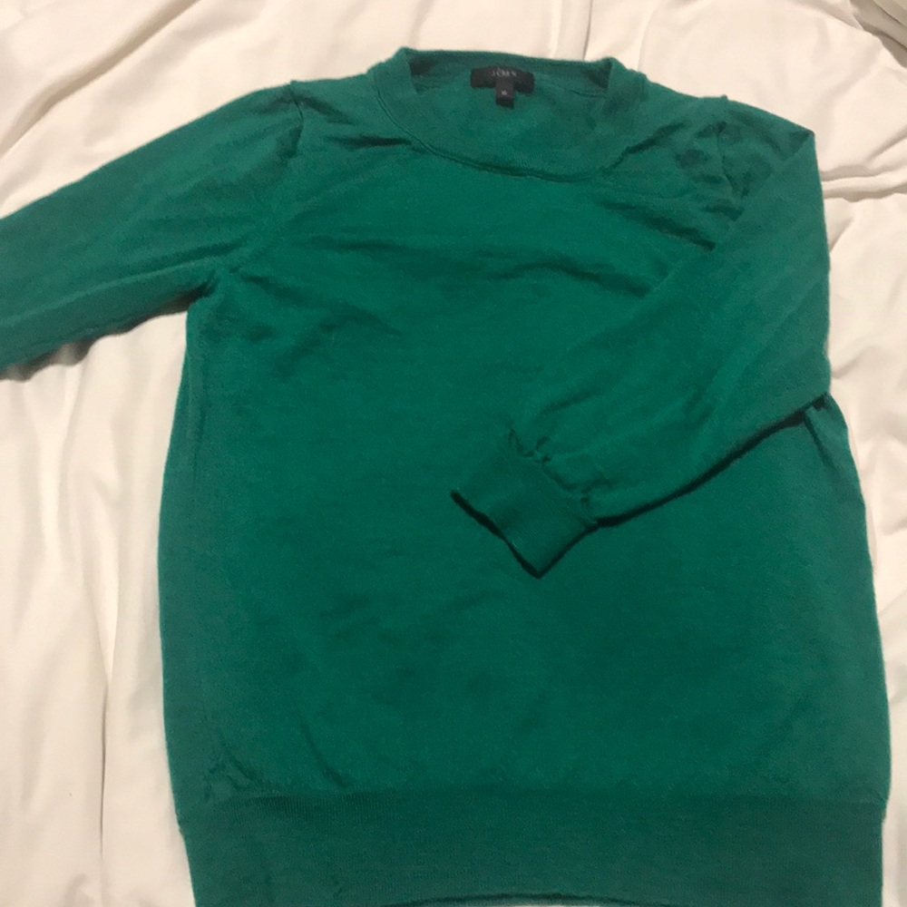 j crew 3/4 sleeve